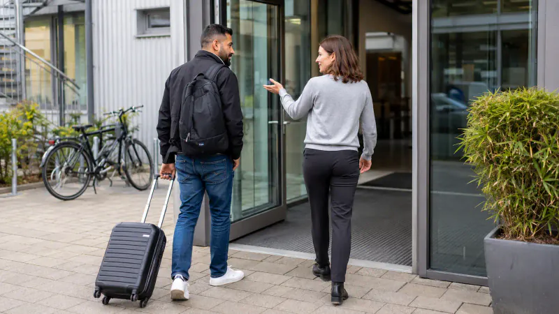 Ankunft im Betrieb als vertraglich definierter Projektmeilenstein