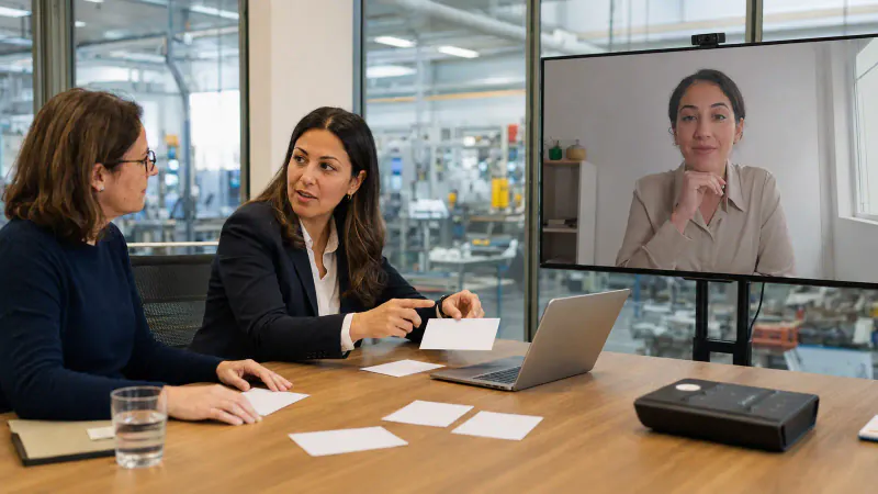 Hybride Zusammenarbeit im 360-Grad-Prozess der Personalvermittlung