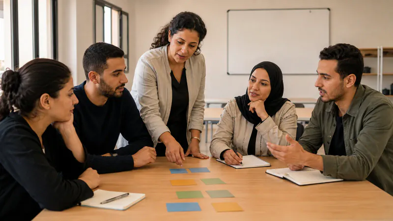 Atelier Germany Ready préparant les candidats à la vie professionnelle et à la vie quotidienne en Allemagne