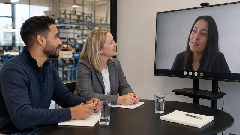 Video check-in during the twelve-month aftercare period